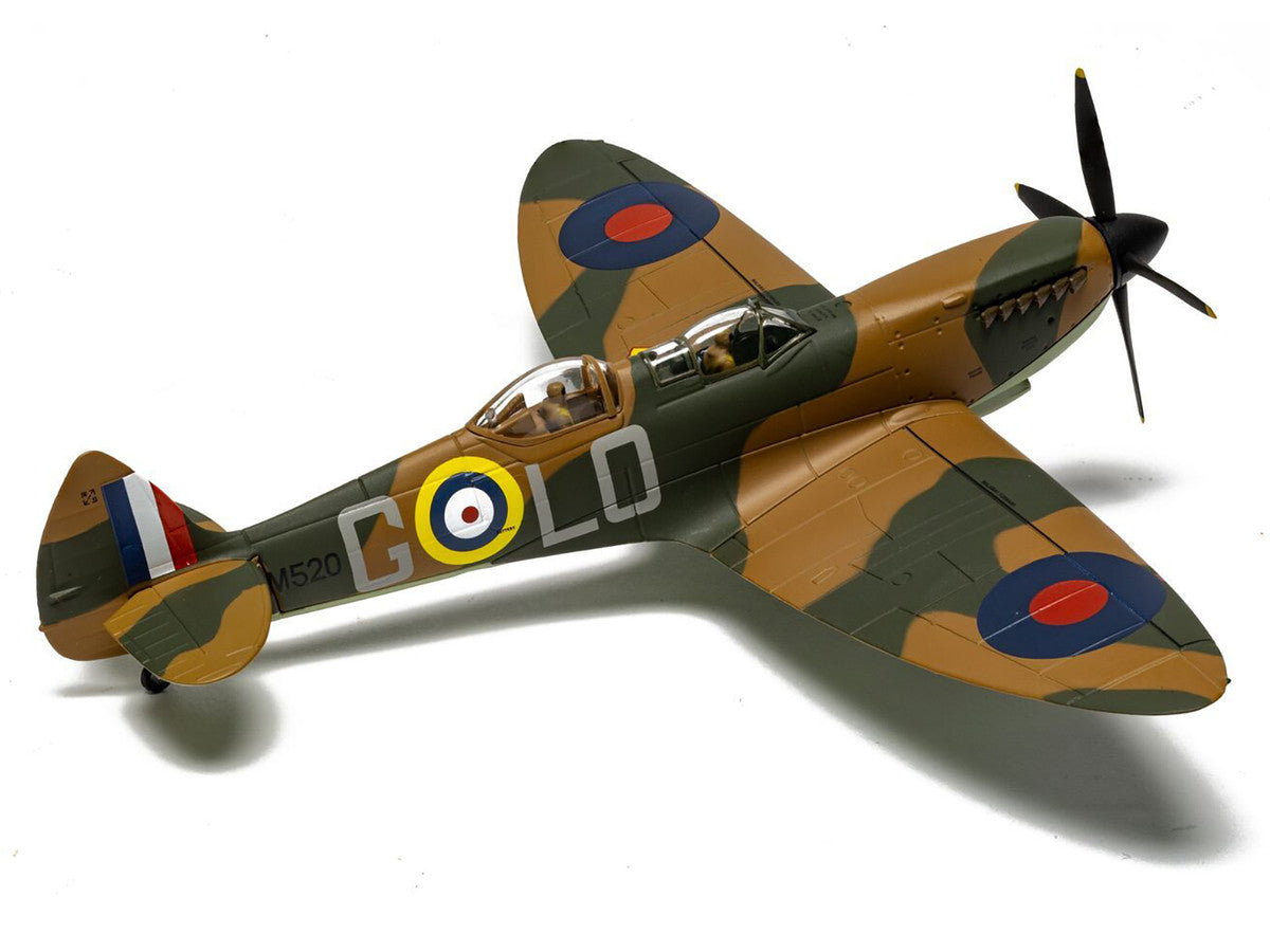Supermarine Spitfire T.9 Aircraft "SM520 Spitfires.com Goodwood Aerodrome" British Royal Air Force "The Aviation Archive" Series 1/72 Diecast Model by Corgi-1
