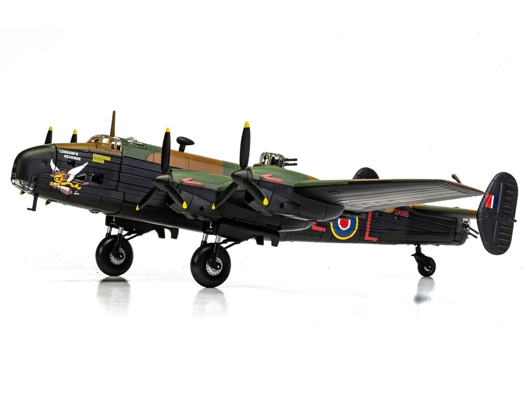 Handley Page Halifax MkV Bomber Aircraft "DK186 London’s Revenge - L for Lana No. 427 Squadron RAF Leeming" (1943) Royal Canadian Air Force "The Aviation Archive" Series 1/72 Diecast Model by Corgi-2