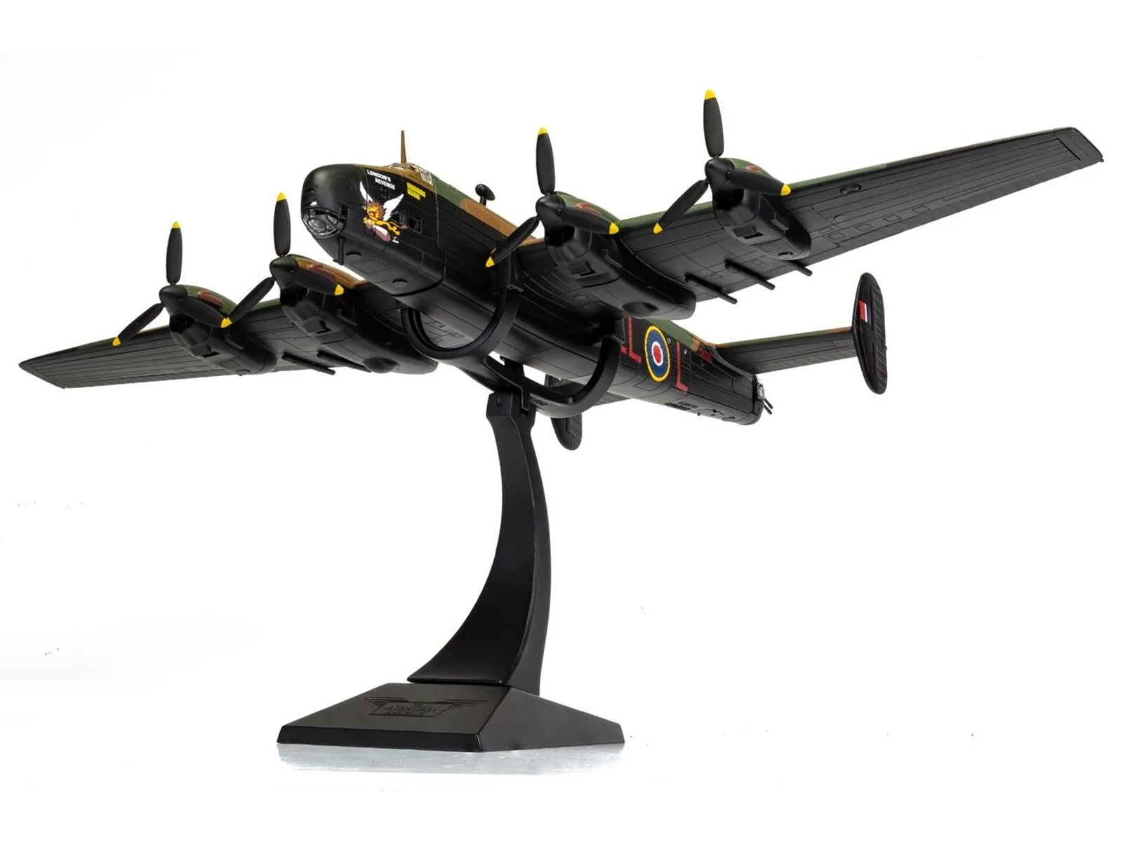 Handley Page Halifax MkV Bomber Aircraft "DK186 London’s Revenge - L for Lana No. 427 Squadron RAF Leeming" (1943) Royal Canadian Air Force "The Aviation Archive" Series 1/72 Diecast Model by Corgi