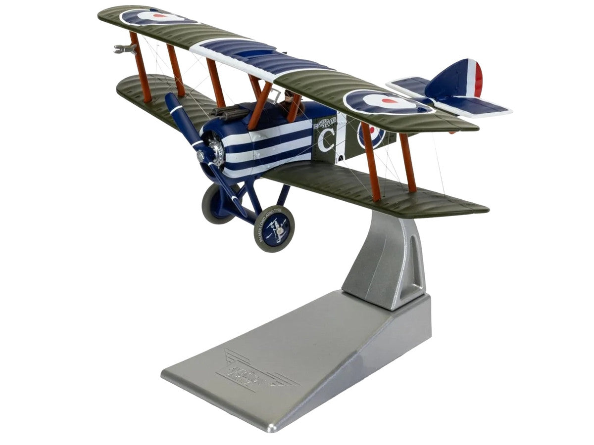 Sopwith Camel F.1 Aircraft "B7190 Donner Wetter! 'C' Flight No. 10 Squadron" (1918) Royal Naval Air Service "The Aviation Archive" Series 1/48 Diecast Model by Corgi-0