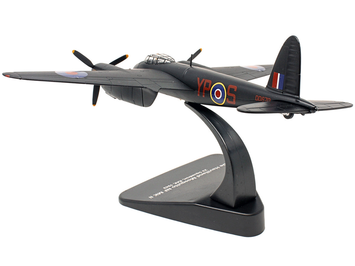 De Havilland Mosquito NF MK II War Plane 23 Squadron RAF (1943) "Oxford Aviation" Series 1/72 Diecast Model Airplane by Oxford Diecast-2