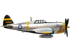 Republic P-47D Thunderbolt Fighter Plane USAAF "Captain Daniel Boone 333rd Fighter Squadron 318th Fighter Group" "Oxford Aviation" Series 1/72 Diecast Model Airplane by Oxford Diecast-1