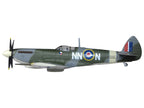 Supermarine Spitfire LF MK IXe Fighter Aircraft "TE565 10th (Czech) Fighter Squadron RAF Manston" Royal Air Force 1/72 Diecast Model Airplane by Oxford Diecast-2