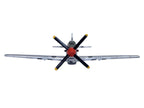 North American P-51D Mustang Fighter Aircraft "Captain Donald Emerson 336th Fighter Squadron 4th Fighter Group 8th AF Debden England" (1944) United States Army Air Forces "Oxford Aviation" Series 1/72 Diecast Model Airplane by Oxford Diecast-3