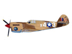 Curtiss Warhawk P-40E Fighter Aircraft "Miss Memphis 85th Fighter Squadron 79th Fighter Group North Africa" (1943) United States Army Air Forces "Oxford Aviation" Series 1/72 Diecast Model Airplane by Oxford Diecast-3