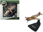 Curtiss Warhawk P-40E Fighter Aircraft "Miss Memphis 85th Fighter Squadron 79th Fighter Group North Africa" (1943) United States Army Air Forces "Oxford Aviation" Series 1/72 Diecast Model Airplane by Oxford Diecast-4