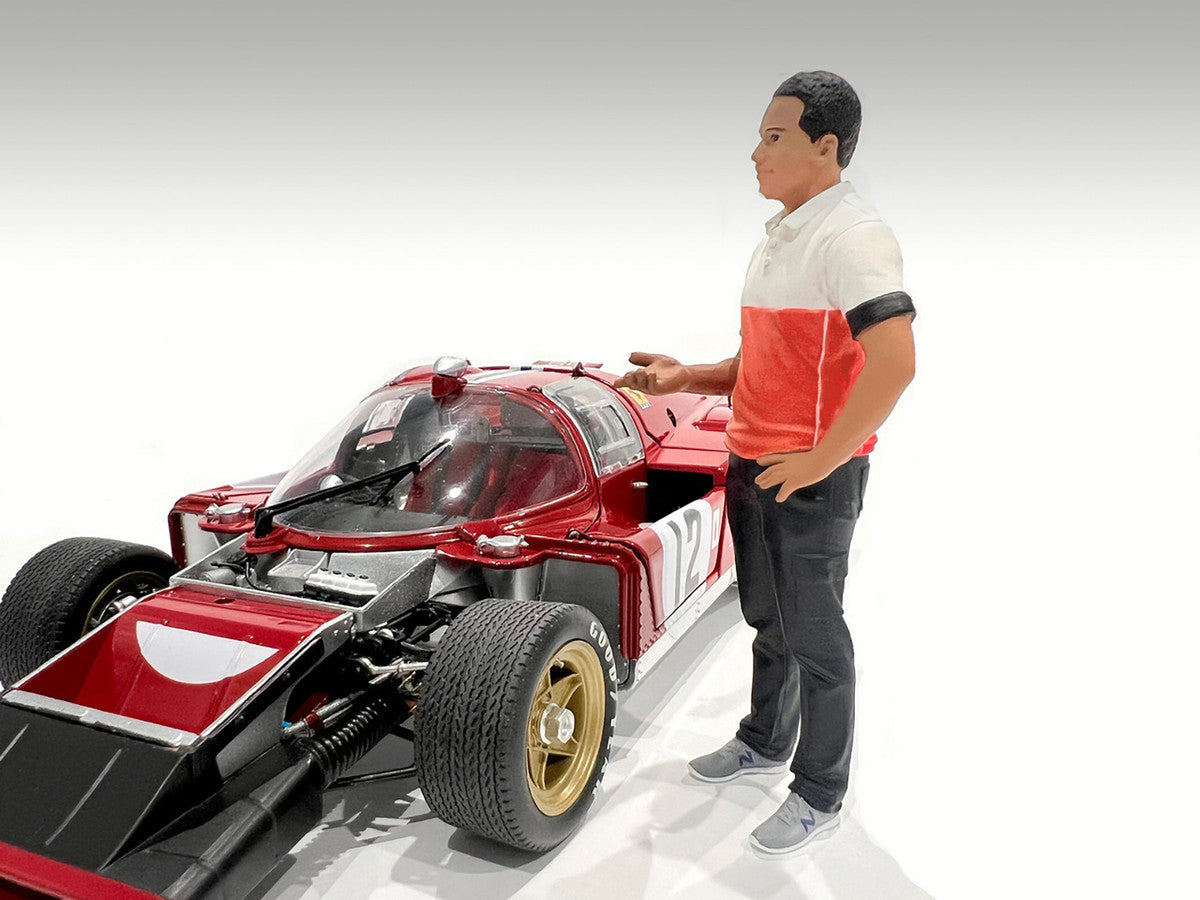 "Race Crew" Figure #4 for 1/24 Scale Models by American Diorama