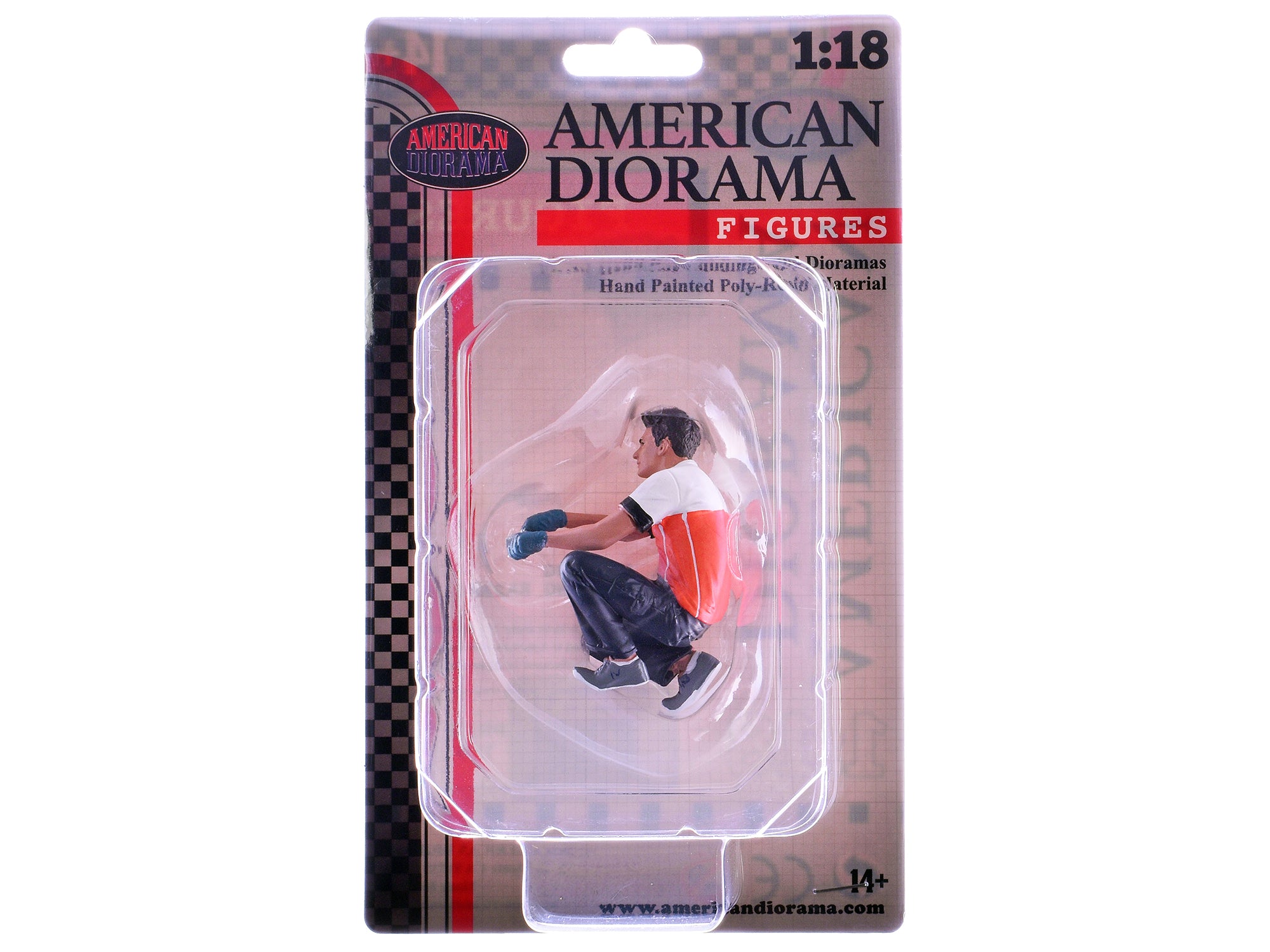 "Race Crew" Figure #5 for 1/18 scale models by American Diorama