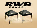 "RWB (RAUH-Welt BEGRIFF)" Canopy 2 Piece Set Black Limited Edition for 1/64 Scale Models by American Diorama-0