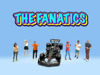 "The Fanatics" 6 piece Diecast Figure Set Limited Edition for 1/64 Scale Models by American Diorama