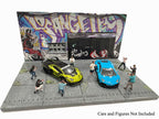 "American Diorama X INK BMBRS - LA Graffiti" Street Art Diorama for 1/64 Scale Models by American Diorama-3