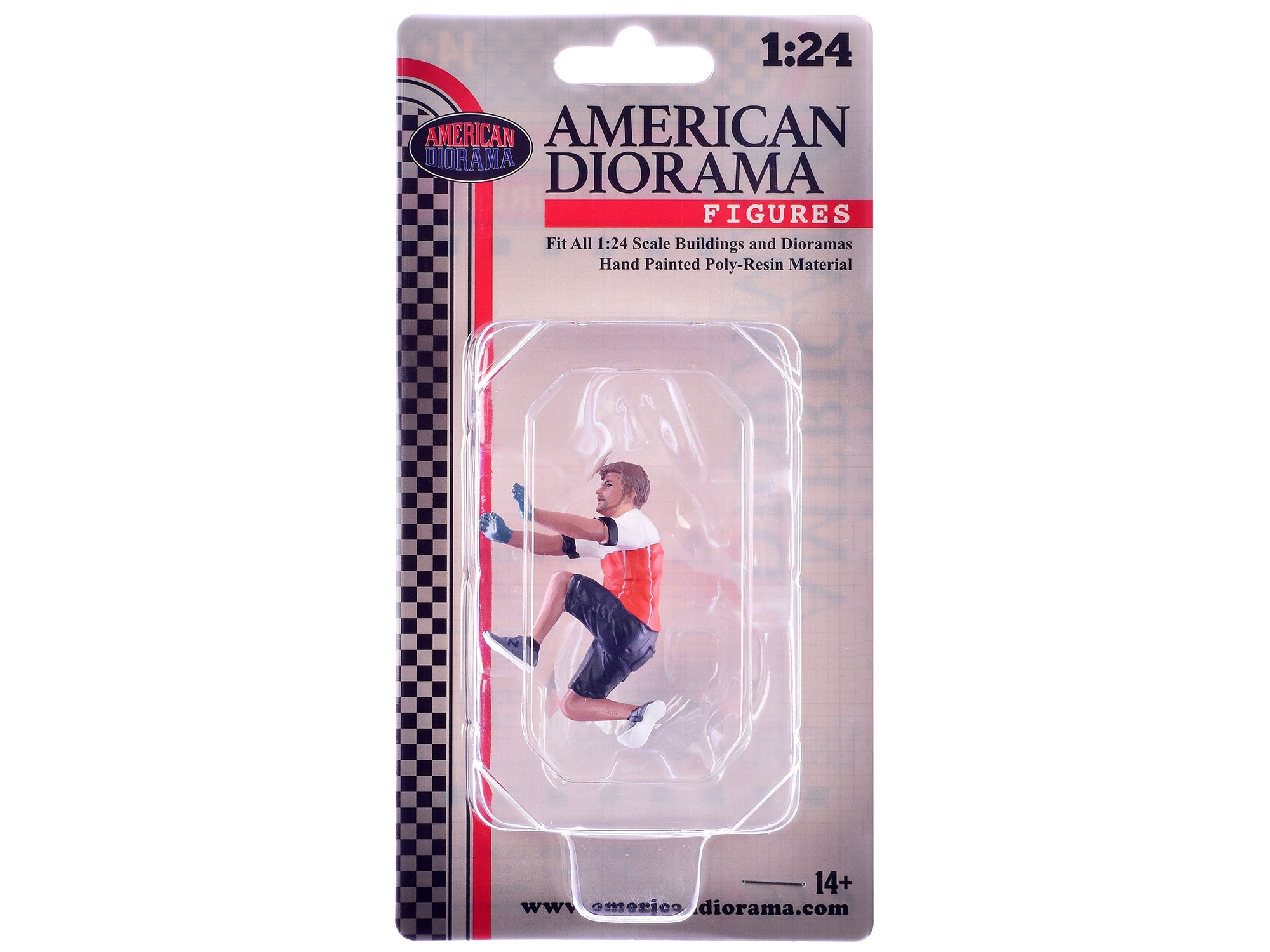 "Race Crew" Figure #1 for 1/24 Scale Models by American Diorama