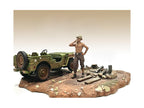 "4X4 Mechanic" Figure 1 for 1/18 Scale Models by American Diorama-2