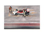 "Race Day" Two Diecast Figures Set 2 for 1/43 Scale Models by American Diorama-1