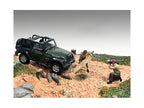 "4X4 Mechanics" 2 Piece Diecast Figure Set 4 for 1/43 Scale Models by American Diorama-0