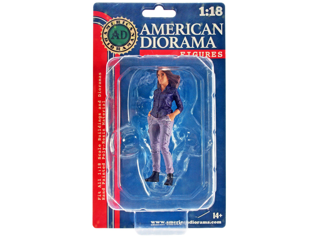 "Car Meet 3" Figure 5 for 1/18 Scale Models by American Diorama-2