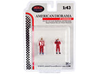 "Racing Legends" 70's Set of 2 Diecast Figures for 1/43 Scale Models by American Diorama-3