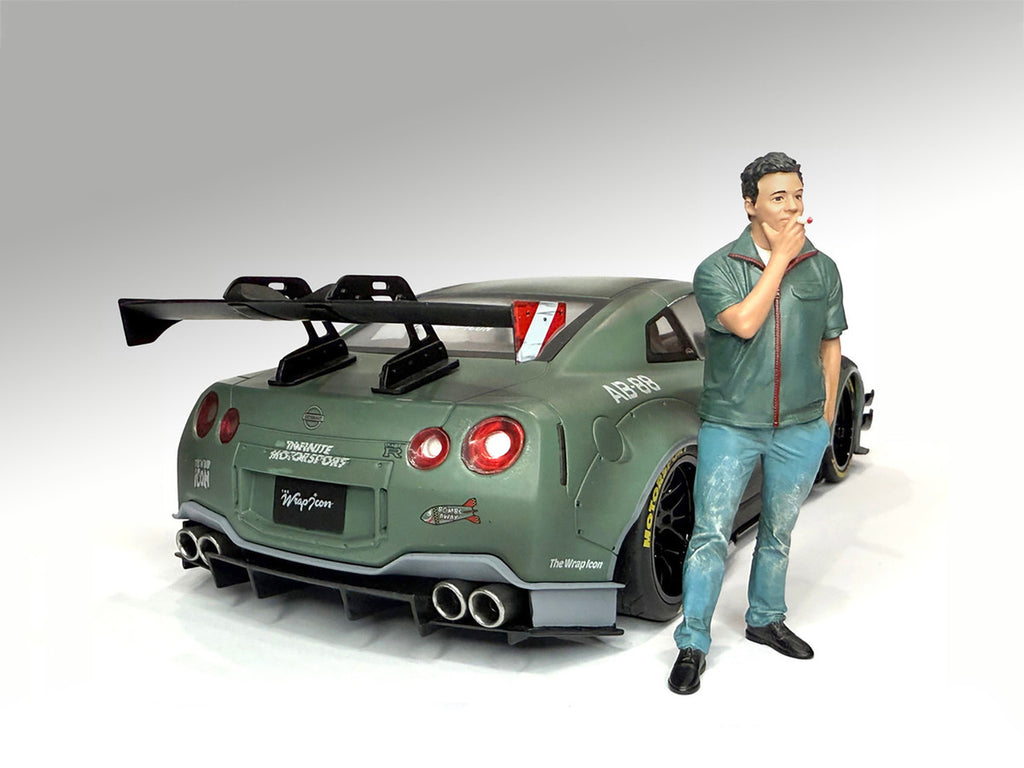 "Top Tuners" Figure #3 "Premium" Series for 1/18 Scale Models by American Diorama-0