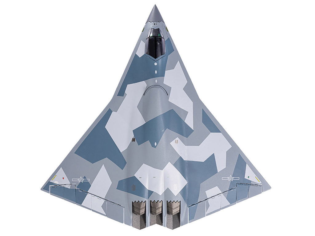 CAC J-36 Stealth Fighter Aircraft "Chinese Military" People’s Liberation Army Air Force 1/100 Diecast Model by Air Force 1-0