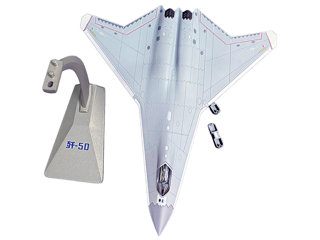 Shenyang J-50 Aircraft "Chinese Military" People’s Liberation Army Air Force 1/72 Diecast Model by Air Force 1-2
