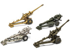 Level 1 Model Kit British 105mm Light Field Gun with 3 Scheme Options 1/76 Scale Plastic Model Kit by Airfix-2
