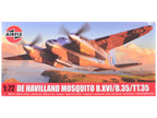 Level 2 Model Kit De Havilland Mosquito B.XVI/B.35/TT.35 Aircraft with 3 Scheme Options 1/72 Plastic Model Kit by Airfix-0