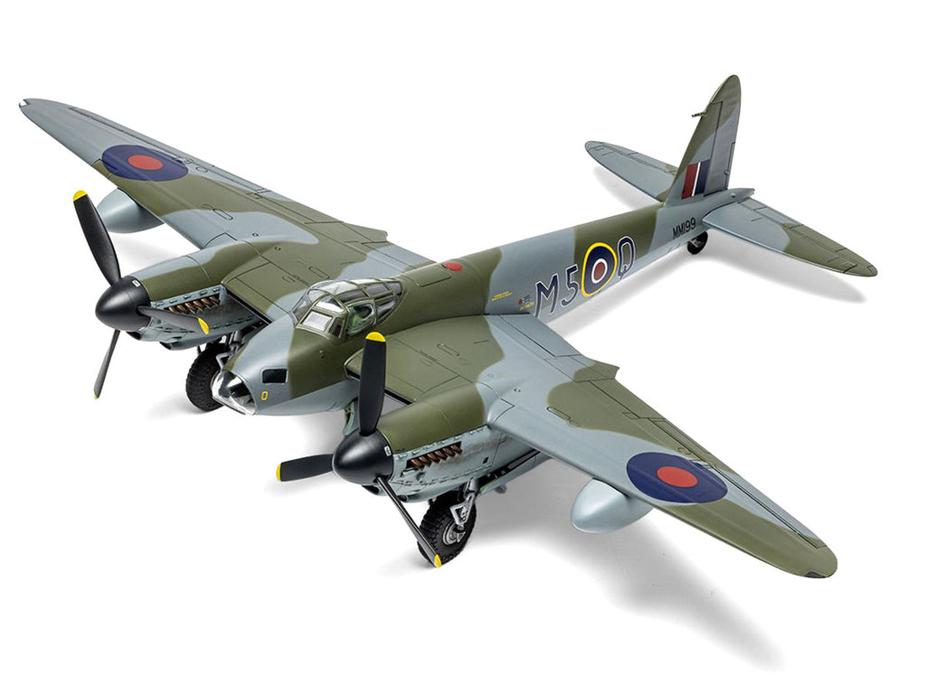 Level 2 Model Kit De Havilland Mosquito B.XVI/B.35/TT.35 Aircraft with 3 Scheme Options 1/72 Plastic Model Kit by Airfix-3