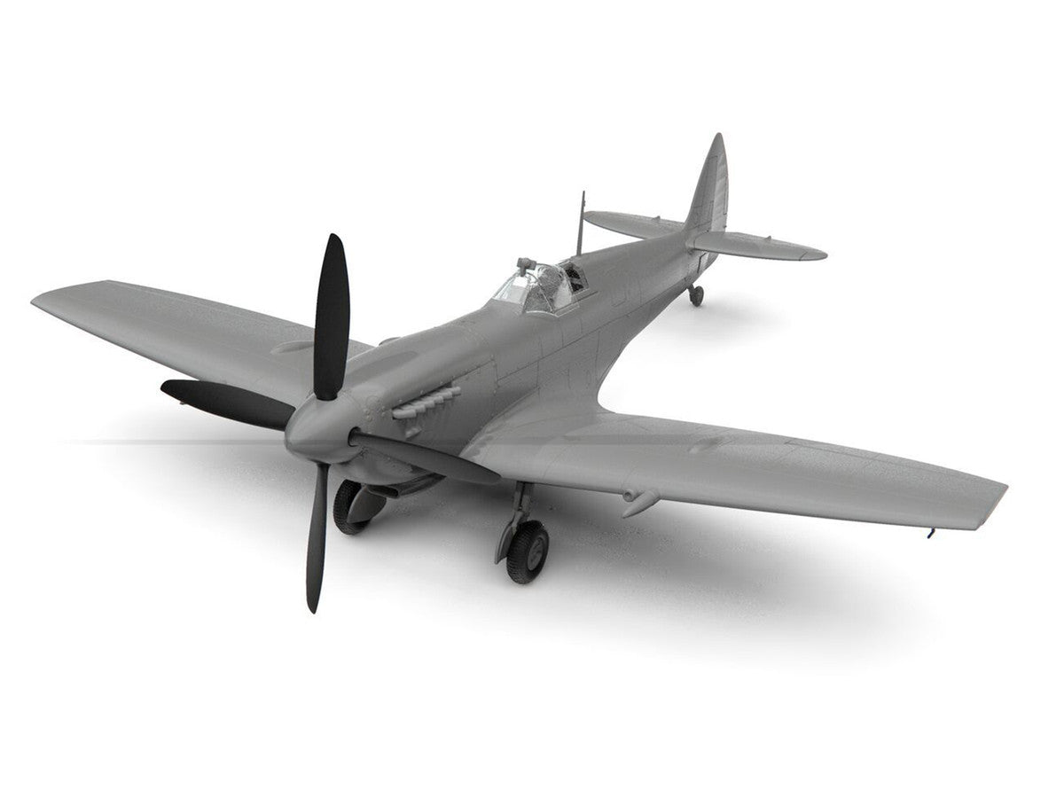 Level 2 Model Kit Supermarine Spitfire Mk.IXe Fighter Aircraft with 3 Scheme Options 1/48 Plastic Model Kit by Airfix-3