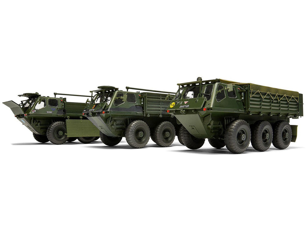 Level 3 Model Kit Alvis FV622 Stalwart Mk.2 Military Truck with 3 Scheme Options 1/35 Scale Plastic Model Kit by Airfix-1