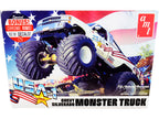 Skill 2 Model Kit Chevrolet Silverado "USA-1" Monster Truck 1/25 Scale Model by AMT-0