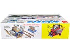 Skill 2 Model Kit Chevrolet Custom Van with Drag/Ski Boat and Trailer "Aqua Rod Race Team" 1/25 Scale Model by AMT-1