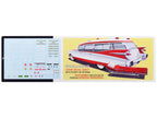 Skill 2 Model Kit 1959 Cadillac Ambulance with Gurney Accessory 1/25 Scale Model by AMT-2