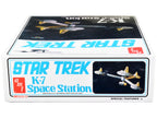 Skill 2 Model Kit K-7 Space Station "Star Trek" (1966-1969) TV Series 1/7600 Scale Model by AMT-2