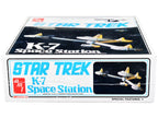 Skill 2 Model Kit K-7 Space Station "Star Trek" (1966-1969) TV Series 1/7600 Scale Model by AMT-1