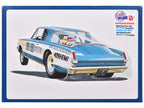 Skill 2 Model Kit 1966 Plymouth Barracuda Funny Car "Hemi Hustler" 1/25 Scale Model by AMT-3