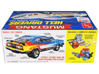 Skill 2 Model Kit 1977 Ford Mustang "Hell Drivers" Thrill Show Car 1/25 Scale Model by AMT-1
