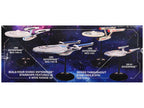 Skill 2 Model Kit U.S.S. Enterprise Four Ship Set "Star Trek" 1/2500 Scale Model by AMT-2