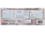 Skill 2 Model Kit U.S.S. Enterprise Four Ship Set "Star Trek" 1/2500 Scale Model by AMT-1