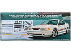 Skill 2 Model Kit 1997 Ford Mustang Cobra 1/25 Scale Model by AMT-1