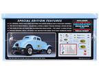 Skill 2 Model Kit 1933 Willys Gasser "Ohio George" with Collectible Tin Packaging 1/25 Scale Model by AMT-1