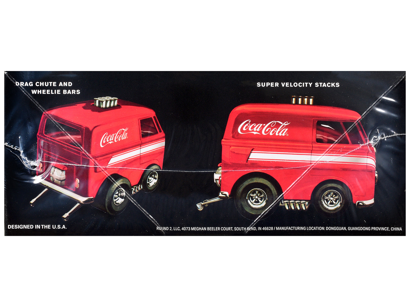 Skill 2 Model Kit Volkswagen Van Show Rod "Coca-Cola" 1/25 Scale Model by AMT