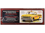 Skill 2 Model Kit 1963 Ford F-100 Pickup Truck "Four Sixes Ranch" 3-in-1 Kit 1/25 Scale Model by AMT-1