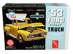 Skill 2 Model Kit 1953 Ford Pickup Truck "Trophy Series" 3 in 1 Kit 1/25 Scale Model by AMT-0