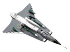 Saab J35J Draken Fighter Aircraft "Splinter Camouflage Scheme F 18 Sodertorn Wing" (1972) Swedish Air Force 1/72 Diecast Model Airplane by Aviation 72-4