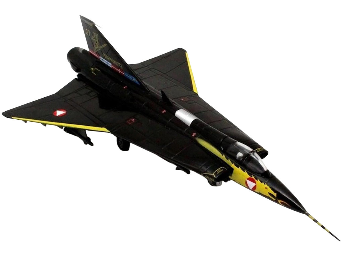 Saab Draken Fighter Aircraft "21 Draken 45th Anniversary Dragon Knights Retirement Livery" (2005) Austrian Air Force 1/72 Diecast Model Airplane by Aviation 72-2