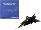 Saab Draken Fighter Aircraft "21 Draken 45th Anniversary Dragon Knights Retirement Livery" (2005) Austrian Air Force 1/72 Diecast Model Airplane by Aviation 72-0
