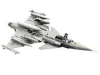 Saab JAS 39A Gripen Fighter Aircraft "17 Wing 60th Anniversary Livery Ronneby Air Show" (2004) Swedish Air Force 1/72 Diecast Model Airplane by Aviation 72-4