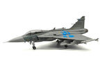 Saab JAS 39A Gripen Fighter Aircraft "131 F 7 Wing Cat’s Paw Livery Satenas Air Base" (2006) Swedish Air Force 1/72 Diecast Model Airplane by Aviation 72-1