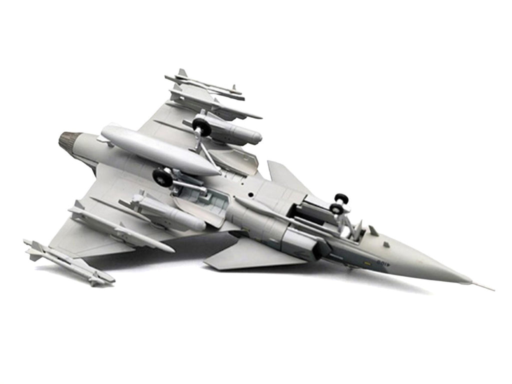 Saab JAS 39A Gripen Fighter Aircraft "131 F 7 Wing Cat’s Paw Livery Satenas Air Base" (2006) Swedish Air Force 1/72 Diecast Model Airplane by Aviation 72-2