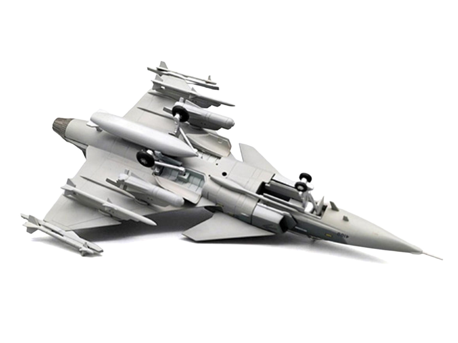 Saab JAS 39A Gripen Fighter Aircraft "131 F 7 Wing Cat’s Paw Livery Satenas Air Base" (2006) Swedish Air Force 1/72 Diecast Model Airplane by Aviation 72